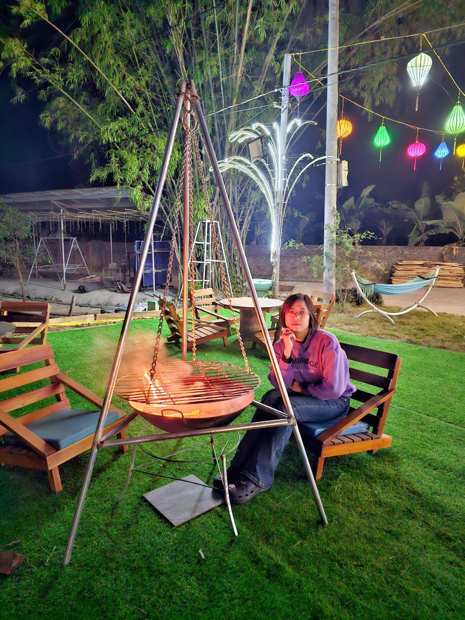 Quoc Khanh Bamboo Homestay Νιν Μπιν Εξωτερικό φωτογραφία