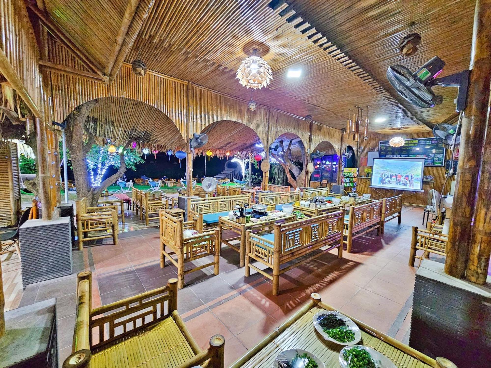 Quoc Khanh Bamboo Homestay Νιν Μπιν Εξωτερικό φωτογραφία