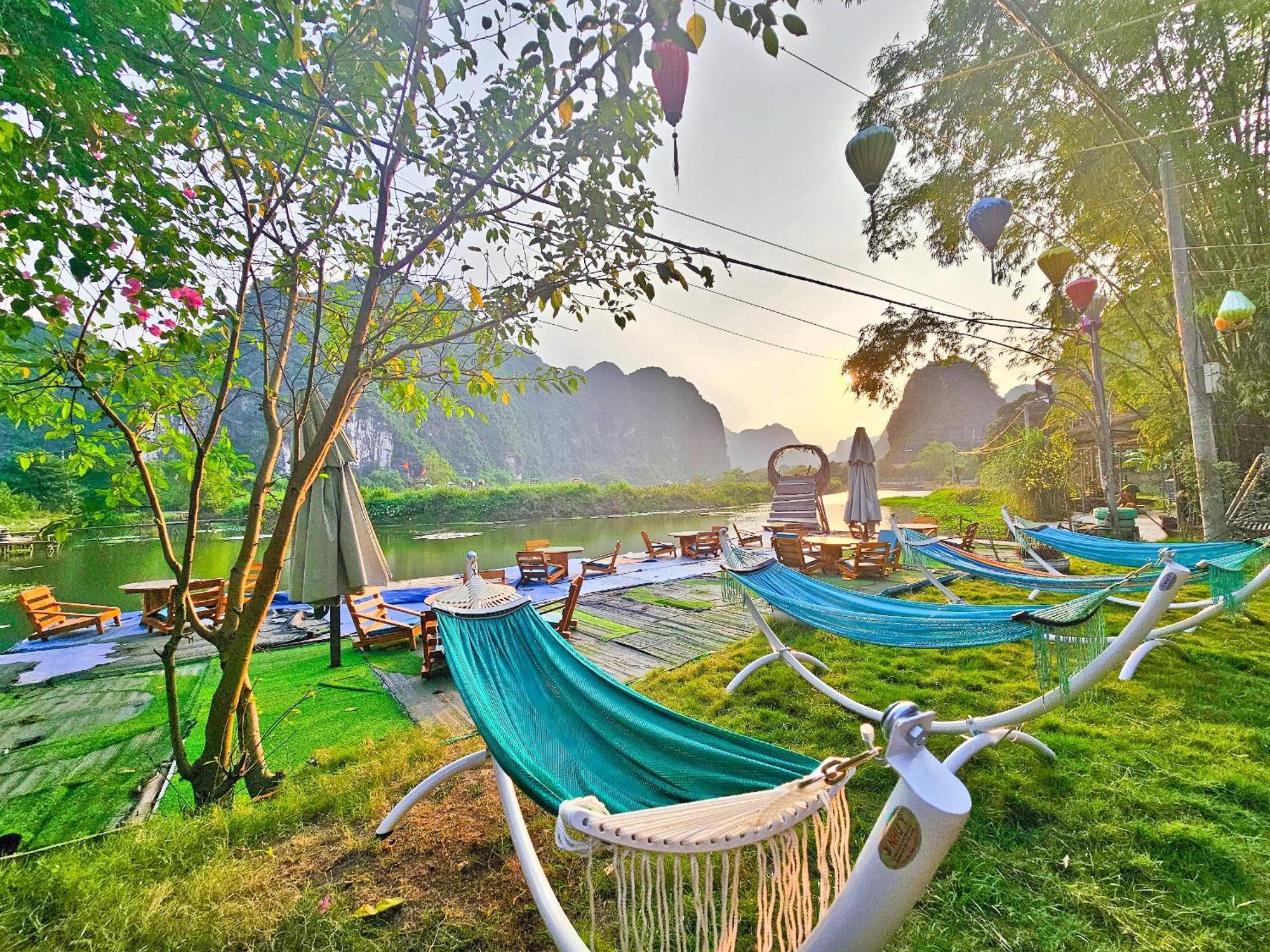 Quoc Khanh Bamboo Homestay Νιν Μπιν Εξωτερικό φωτογραφία