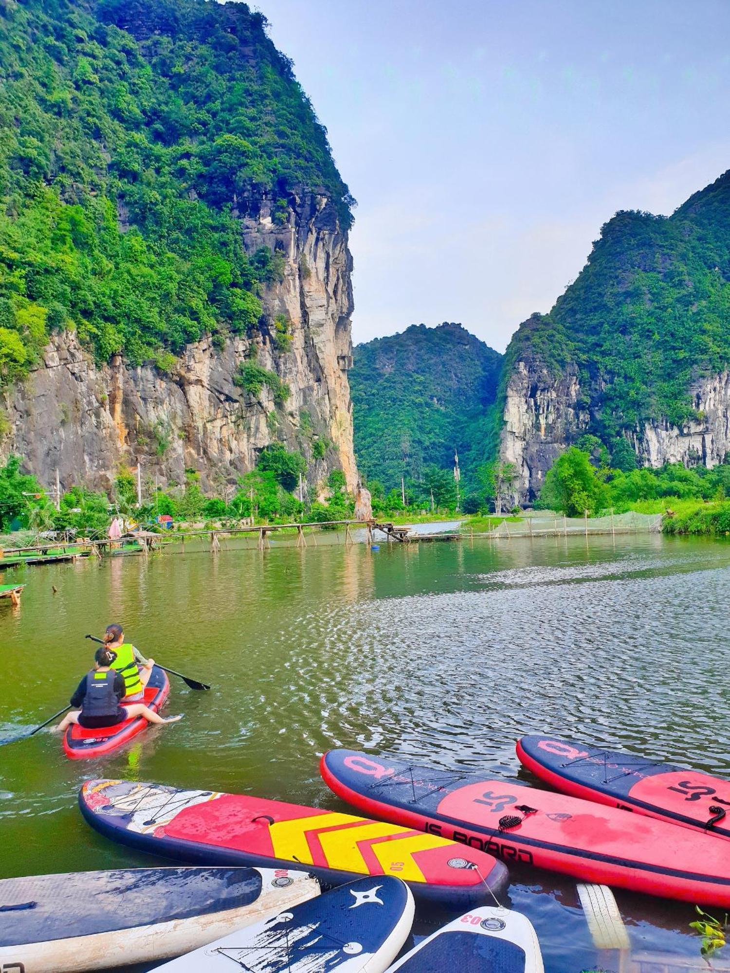 Quoc Khanh Bamboo Homestay Νιν Μπιν Εξωτερικό φωτογραφία