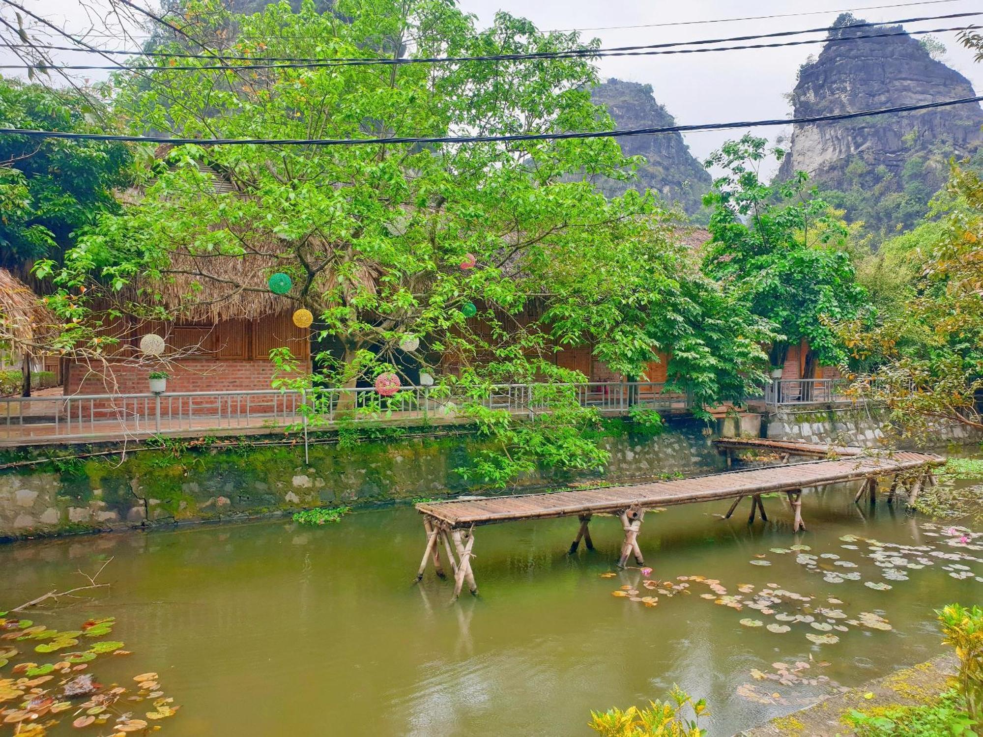 Quoc Khanh Bamboo Homestay Νιν Μπιν Εξωτερικό φωτογραφία