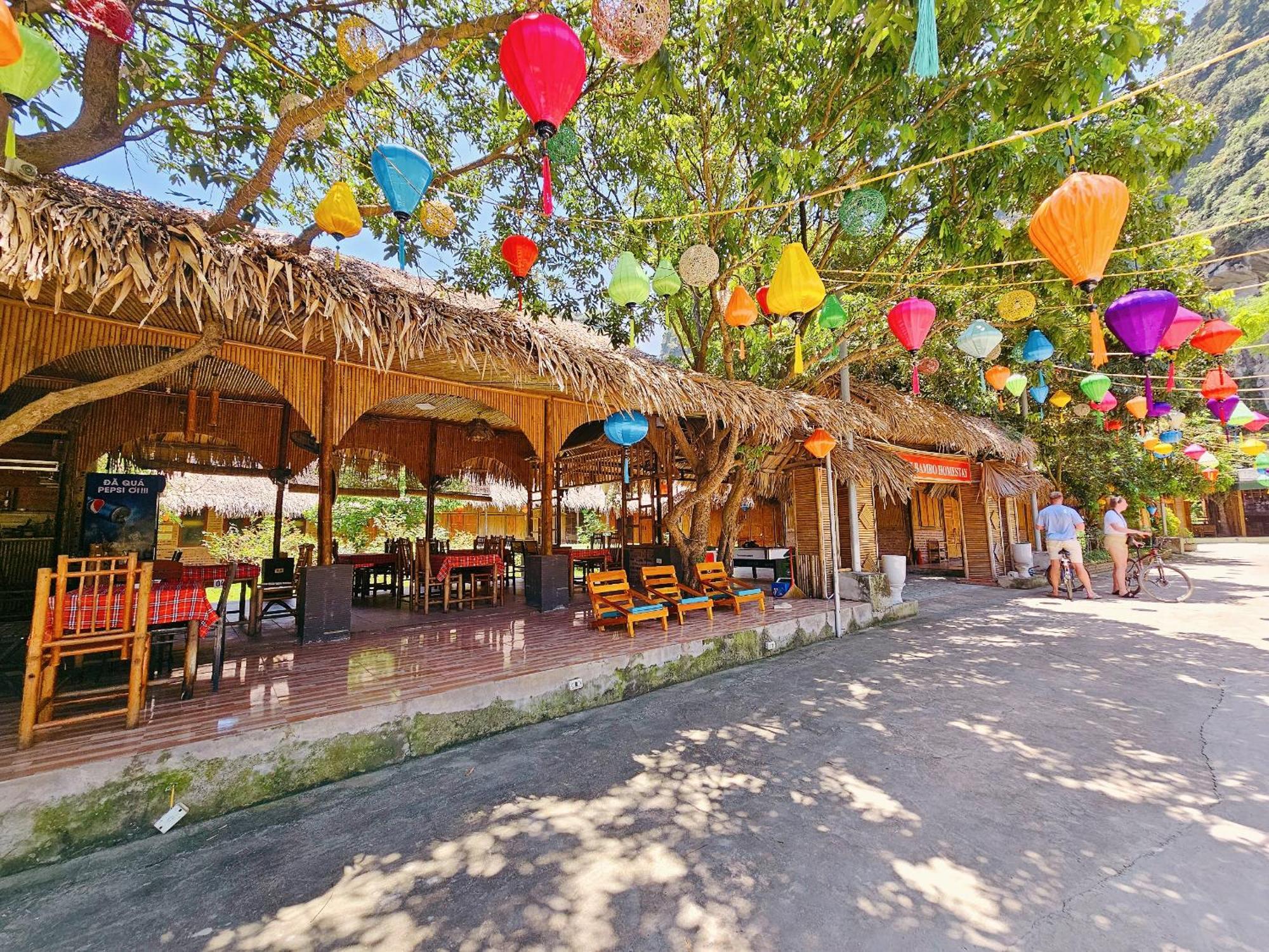 Quoc Khanh Bamboo Homestay Νιν Μπιν Εξωτερικό φωτογραφία