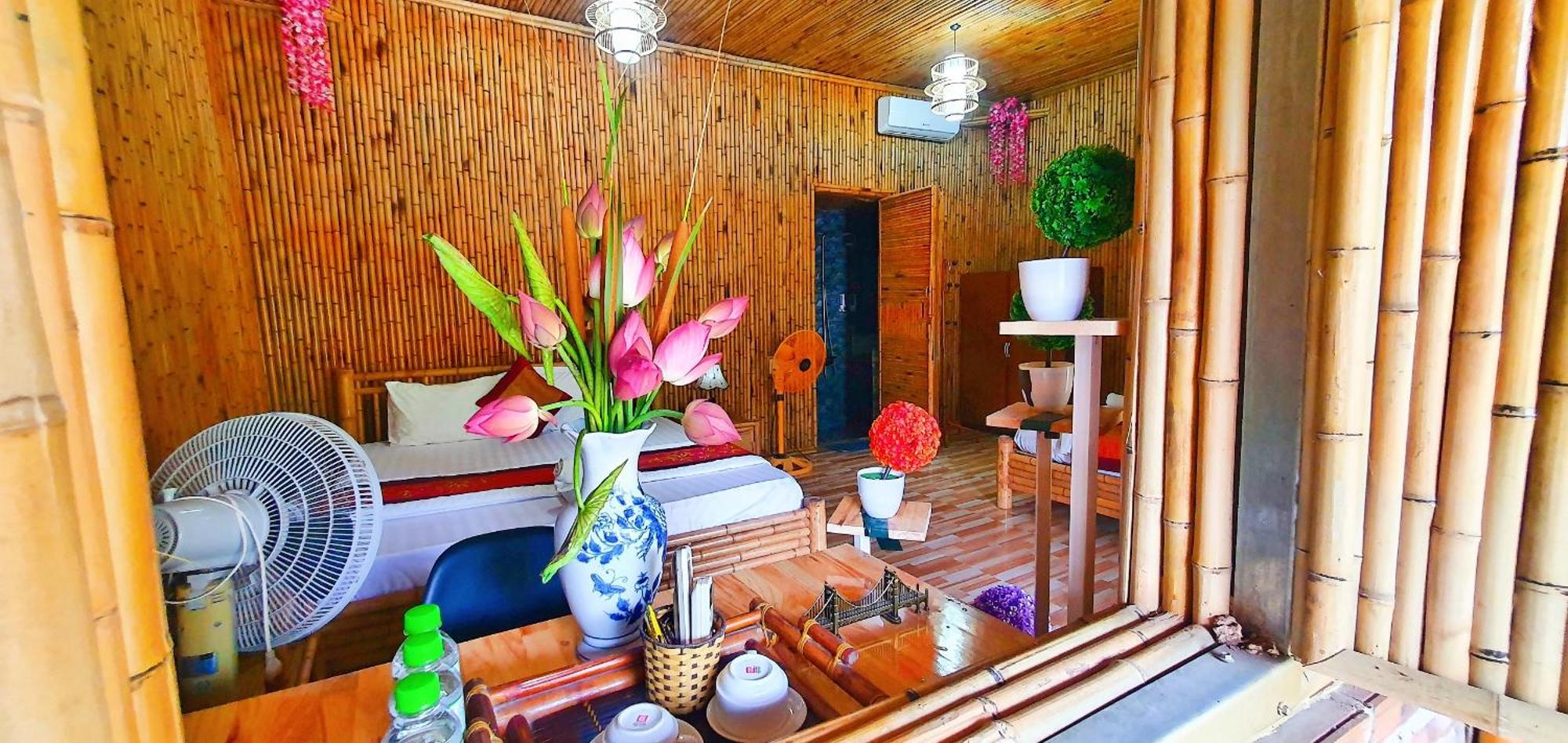 Quoc Khanh Bamboo Homestay Νιν Μπιν Εξωτερικό φωτογραφία