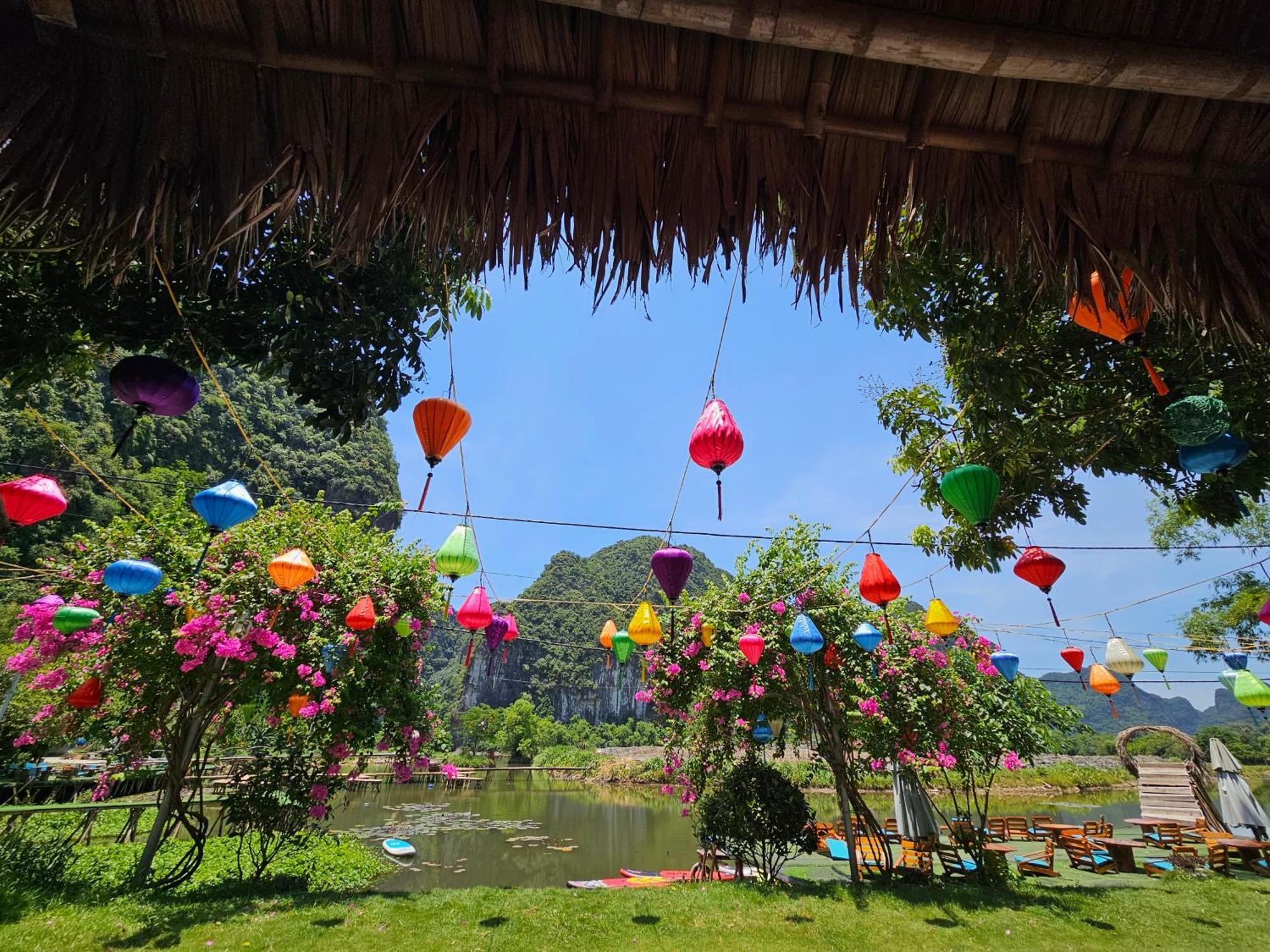 Quoc Khanh Bamboo Homestay Νιν Μπιν Εξωτερικό φωτογραφία