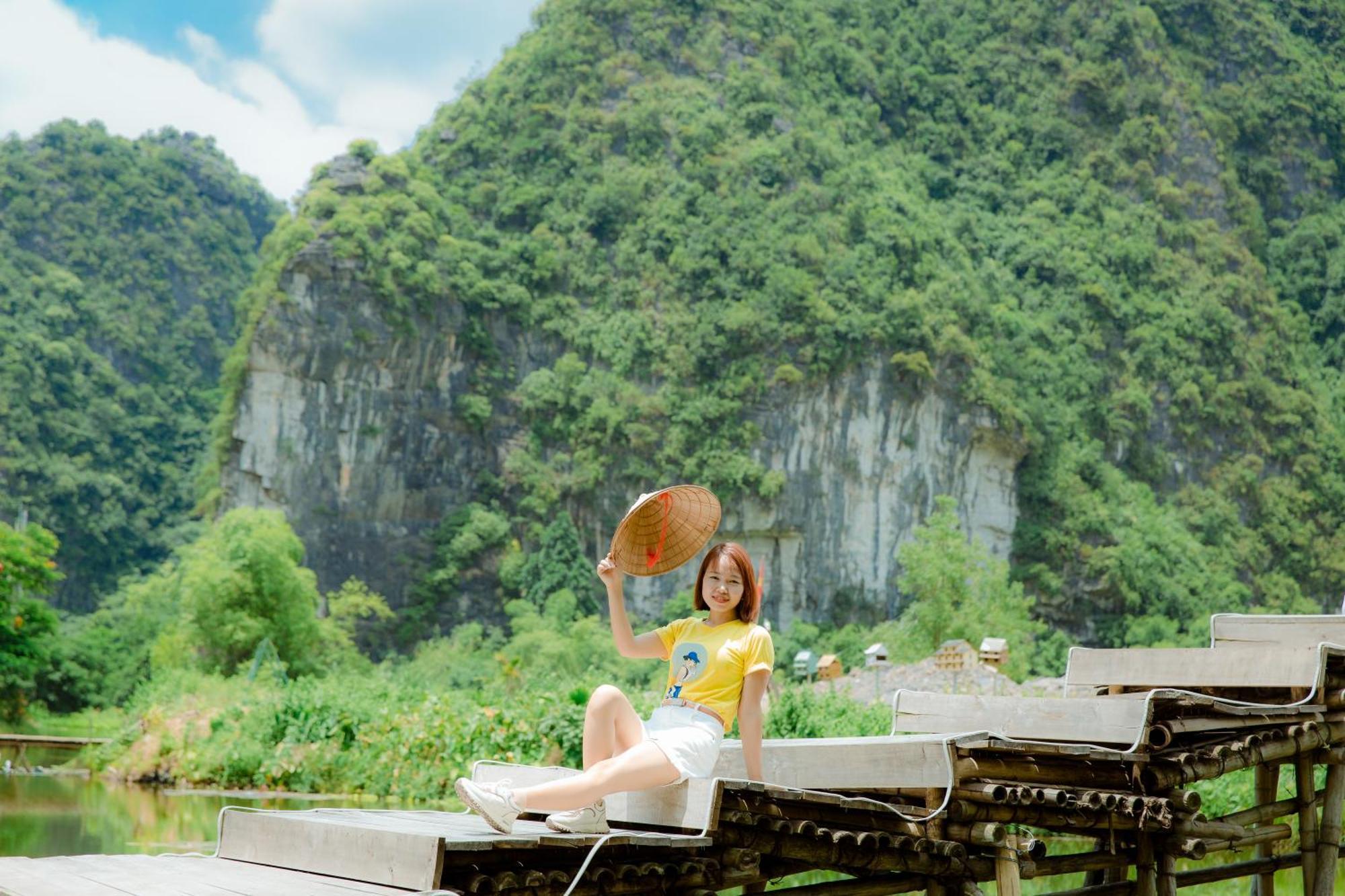 Quoc Khanh Bamboo Homestay Νιν Μπιν Εξωτερικό φωτογραφία