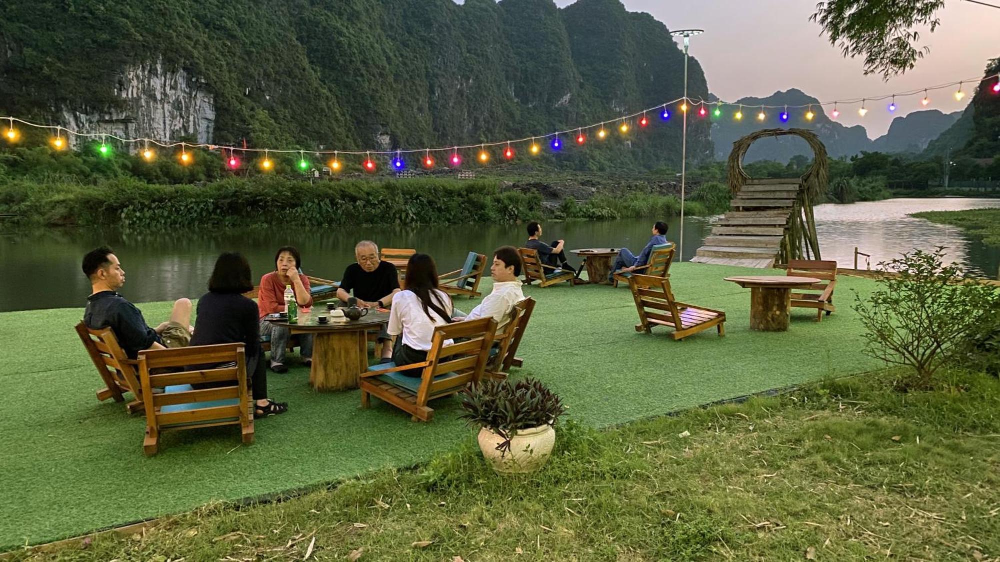 Quoc Khanh Bamboo Homestay Νιν Μπιν Εξωτερικό φωτογραφία