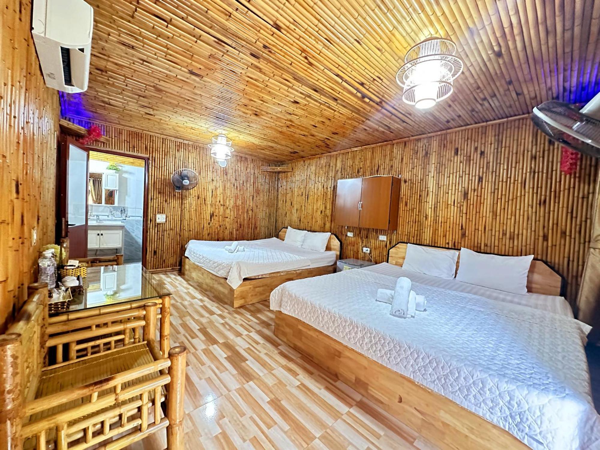 Quoc Khanh Bamboo Homestay Νιν Μπιν Εξωτερικό φωτογραφία