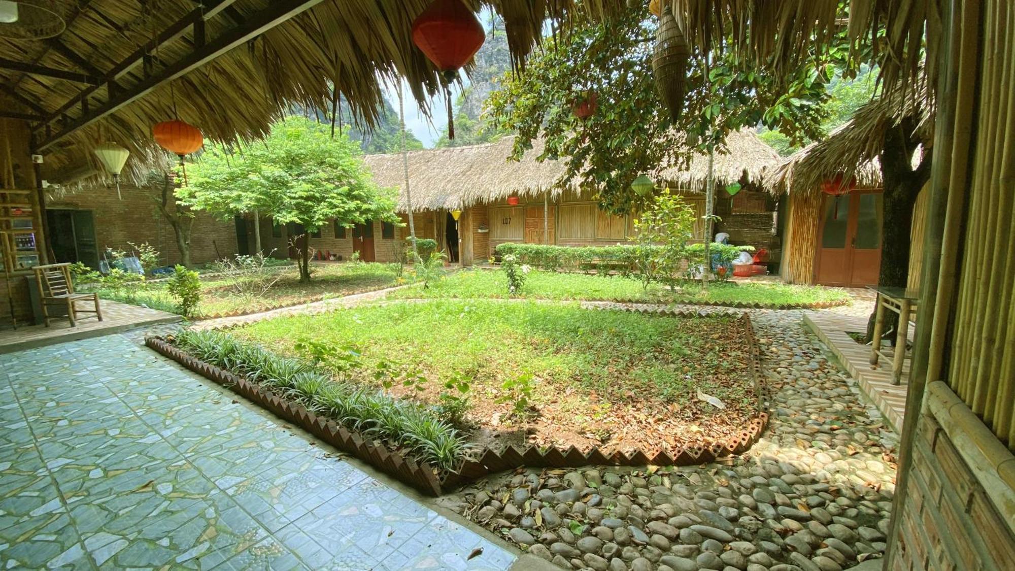 Quoc Khanh Bamboo Homestay Νιν Μπιν Εξωτερικό φωτογραφία