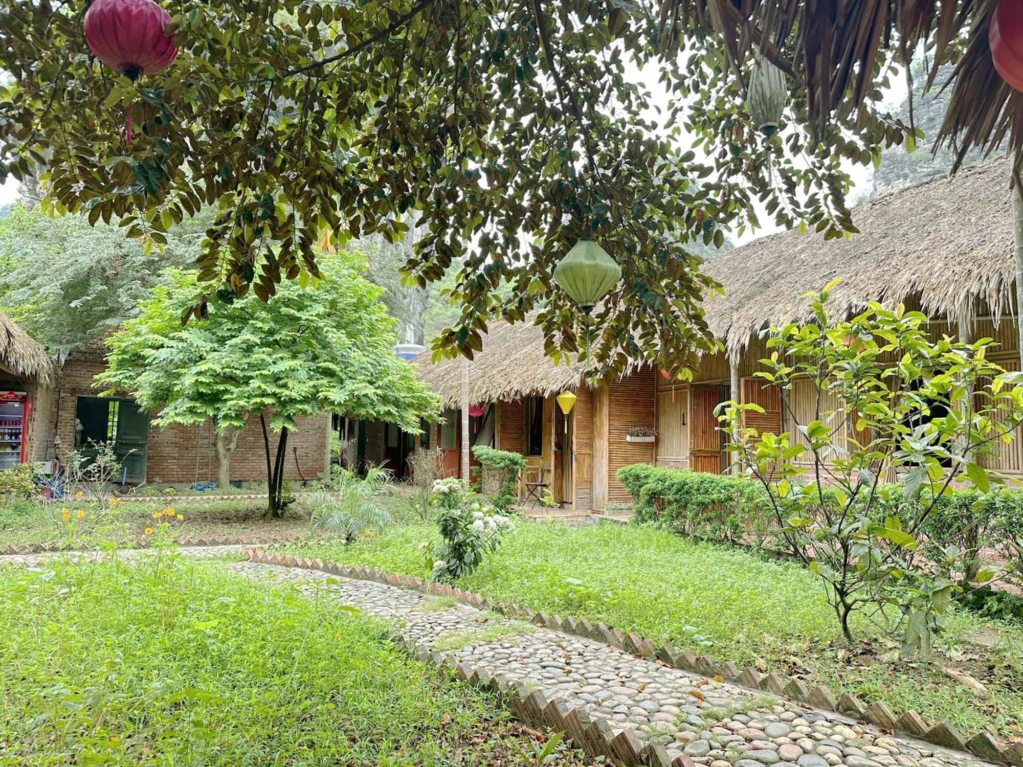 Quoc Khanh Bamboo Homestay Νιν Μπιν Εξωτερικό φωτογραφία